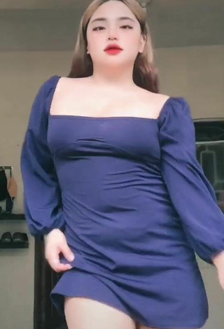 5. Luscious Joanne Duldulao in Blue Dress