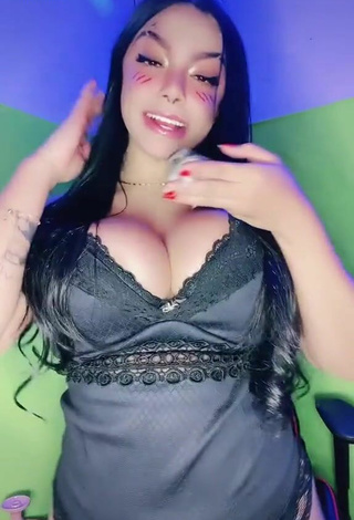 2. Hottie Karniello Shows Cleavage in Bodysuit and Bouncing Boobs