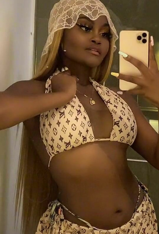 3. Sultry Lajesuu in Bikini Top