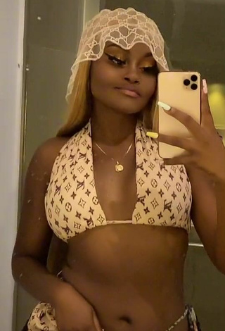 6. Sultry Lajesuu in Bikini Top