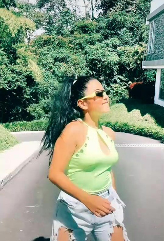 2. Luscious Mafe Vásquez in Green Top