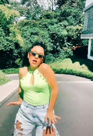 3. Luscious Mafe Vásquez in Green Top