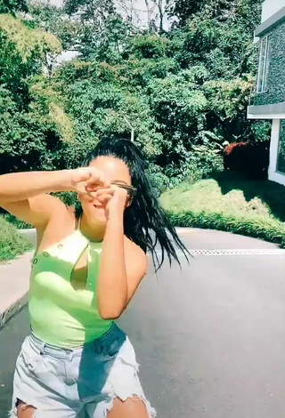 5. Luscious Mafe Vásquez in Green Top