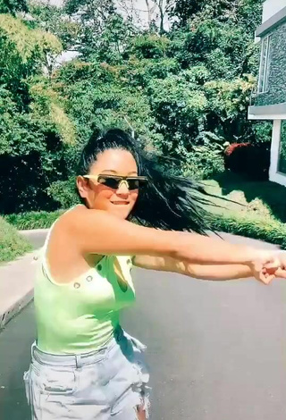 6. Luscious Mafe Vásquez in Green Top