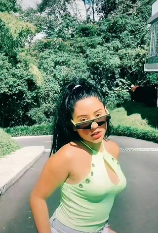 5. Sexy Mafe Vásquez in Green Top