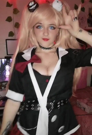 3. Really Cute Ryn GamerGirl Egirl Shows Cosplay and Bouncing Boobs