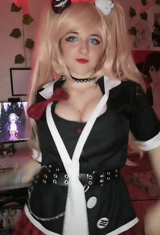 6. Really Cute Ryn GamerGirl Egirl Shows Cosplay and Bouncing Boobs