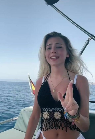 5. Hot Aaamalia in Bikini on a Boat