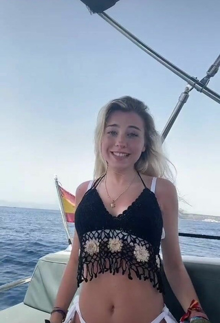 5. Beautiful Aaamalia in Sexy Bikini on a Boat