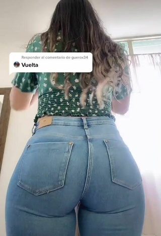 Attractive Andrea Magallanes Shows Big Butt