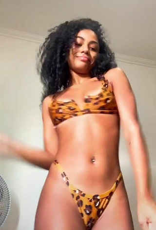 5. Titillating Angel Oficial in Leopard Bikini