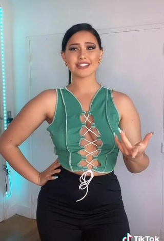 5. Titillating Anissa Braless (Side Boob)