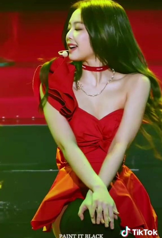 6. Sultry bp_lisaa in Red Dress