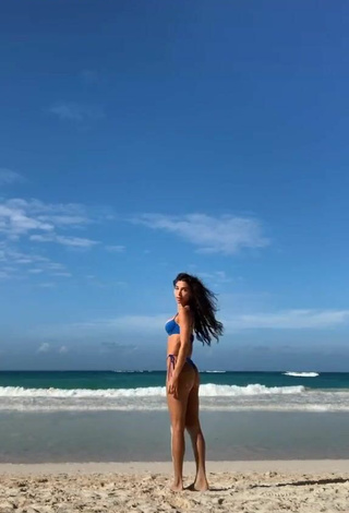 Sultry Chantel Jeffries Shows Butt at the Beach