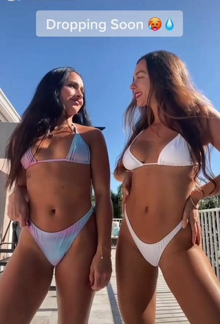 2. Sultry Gabi Butler Shows Cleavage in Bikini