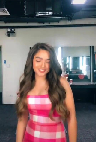 2. Sultry Andrea Brillantes in Checkered Dress