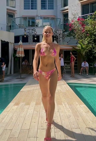 4. Adorable Charly Jordan in Seductive Bikini at the Pool