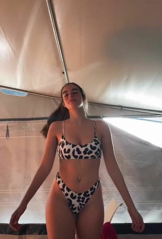 1. Sultry Faina Insense Punzano in Leopard Bikini