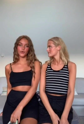 3. Sexy Isa & Nina Isanina in Crop Top