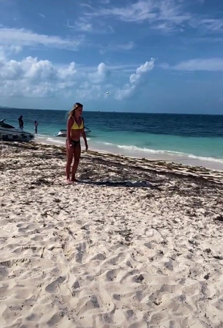 2. Sexy Jordan North in Bikini at the Beach