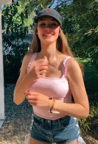 2. Sultry Katulka in Pink Top