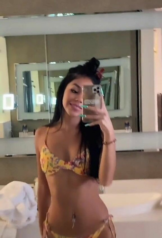 4. Sexy Destiny Salazar Shows Cleavage in Bikini