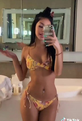 5. Sexy Destiny Salazar Shows Cleavage in Bikini