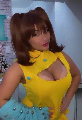 6. Really Cute Emanuelly Raquel Shows Cosplay and Bouncing Boobs