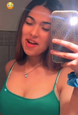 Sexy Galilea Cabrales Shows Cleavage