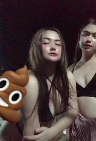 Elegant Delacruz Jane Pauline Shows Cleavage