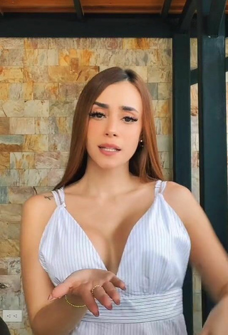 2. Pretty Poleth Villalba Shows Cleavage