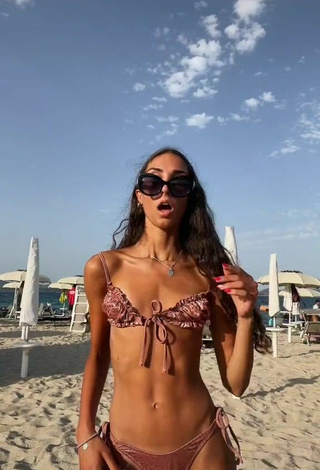 2. Erotic Rebecca Orsolini in Bikini at the Beach