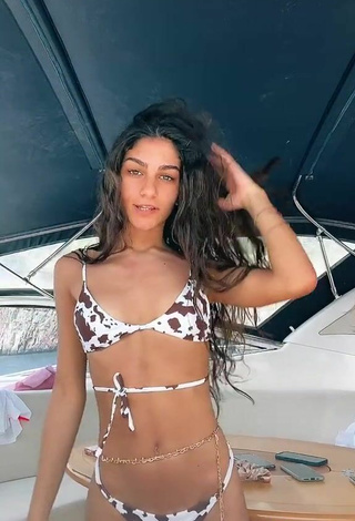 5. Hot Dalila Cascone in Bikini on a Boat