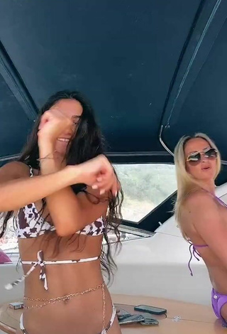 3. Titillating Dalila Cascone in Bikini on a Boat