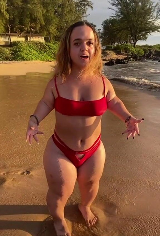 3. Sexy Emmalia Razis in Bikini at the Beach