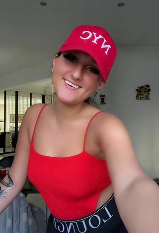 Sexy Eva Cstt in Red Top