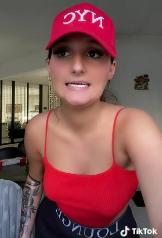 4. Sexy Eva Cstt in Red Top