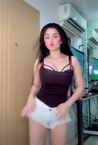 3. Sexy Karen Anne Tuazon in White Shorts