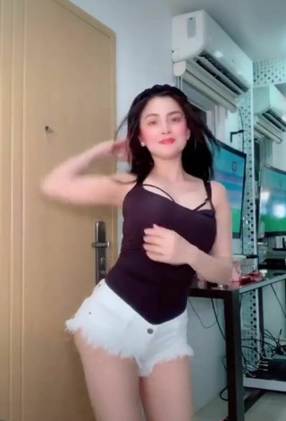 5. Sexy Karen Anne Tuazon in White Shorts