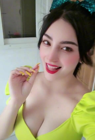 Cute Karen Anne Tuazon Shows Cleavage