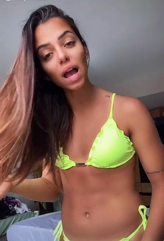 3. Luscious Keyalves3 in Green Bikini