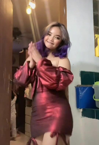 5. Sweetie Mutyah Æñ Yasay in Red Dress