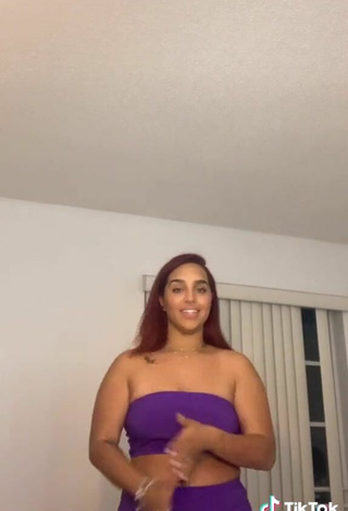 5. Luscious Yani Rodriguez in Violet Tube Top