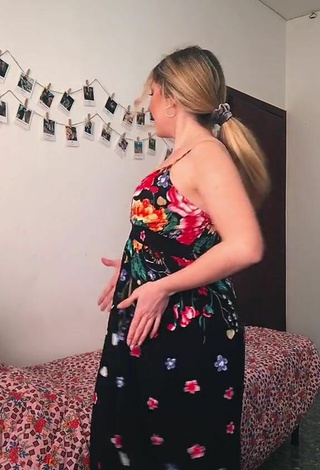 5. Sultry Rametta in Floral Sundress