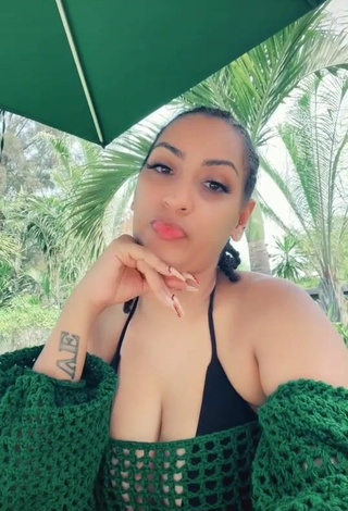 Luscious Juliet Ibrahim Shows Cleavage