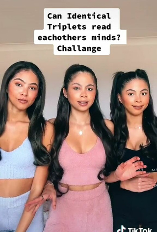 4. Emily & Maddy & Annabel Williams Shows her Sexy Cleavage