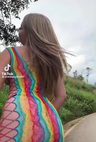 2. sexy teen latina twerking in transparent dress panties outdoor