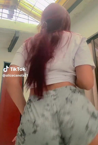 13. Sexy alicecanela21 Shows Butt while Twerking