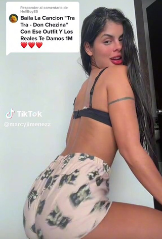 1. Sultry Marcy Jimenez in Black Bra while Twerking