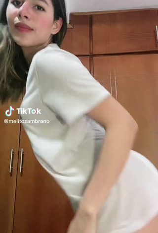 3. Sweetie Melosita Zambrano in Panties while Twerking (Upskirt)